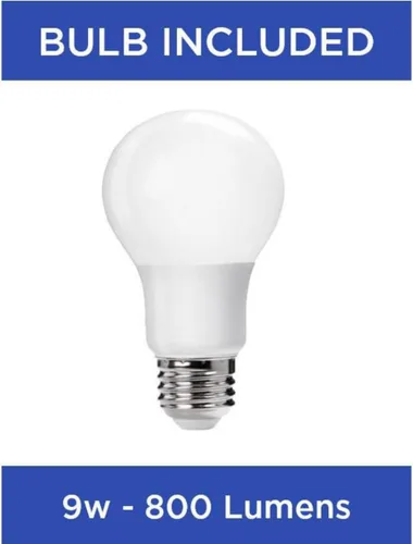 Vista 2 de Progress Lighting kit de luz de ventilador de techo de 1 luz para ventiladores de techo de la colección AirPro, estilo clásico transicional