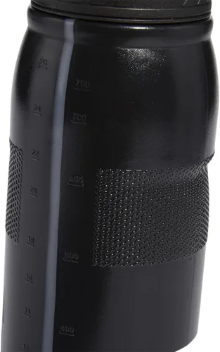 Vista 3 de Botella de agua deportiva reutilizable de plástico adidas 750 ml (28 oz) para estadio Negro/Blanco