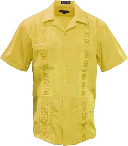 Vista 12 de Gravity Threads Camisa de verano Guayabera para hombre