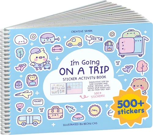 Vista 59 de Cupkin Libro de calcomanías de princesas para niños, un mundo mágico de Cupkin, artículos esenciales de viaje en avión para niños pequeños, más