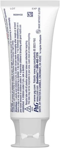 Vista 2 de Crest 3D White pasta dental blanqueadora de menta radiante, 2.7 oz (76g) - Paquete de 3