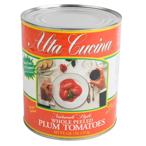 Vista 2 de Alta Cucina Tomates Enteros Ciruela #10