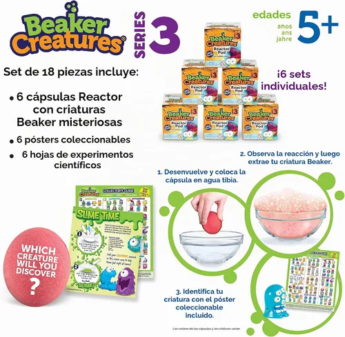 Vista 5 de Learning Resources Beaker Creatures Serie 3