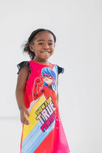 Vista 3 de Miraculous Ladybug - Pijama para niñas pequeñas a niños grandes