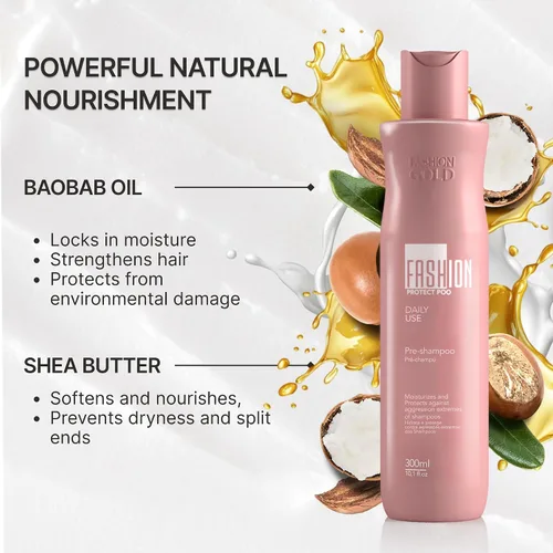 Vista 4 de Fashion Gold Pre-Shampoo Protect Poo - 10.1 fl oz