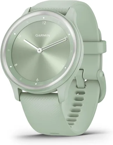 Vista 10 de Garmin G010-N2566-01 Vivomove Sport - Reloj inteligente híbrido de salud y bienestar con pantalla táctil, color marfil, certificado (renovado)