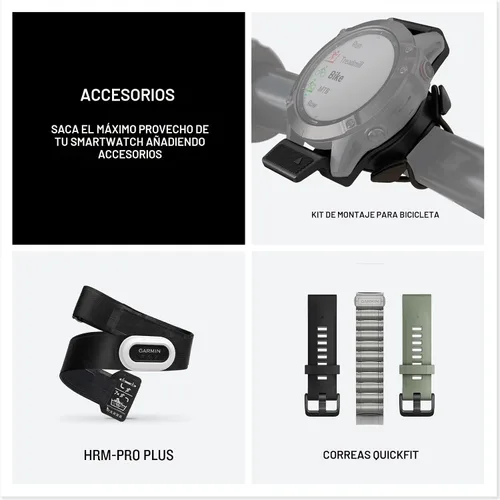 Vista 6 de Garmin tactix® 8 47mm, pantalla AMOLED, reloj inteligente táctico GPS premium, incluye Applied Ballistics Ultralight™ Solver