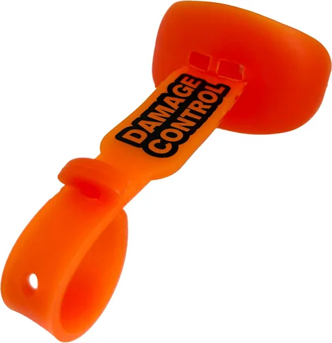 Vista 7 de DAMAGE CONTROL Protector bucal con correa permanente para casco, protector bucal juvenil para proteger labios y dientes, chupete sin ebullición