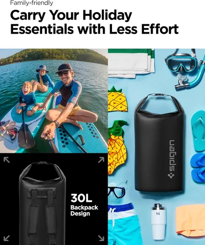 Vista 2 de Spigen AquaShield - Bolsa seca impermeable A631 30L