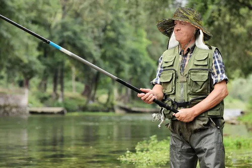 Vista 6 de Catalonia Sombrero de sol para hombre, sombrero de ala ancha para exteriores con solapa para el cuello, para pesca, senderismo, safari, jardinería