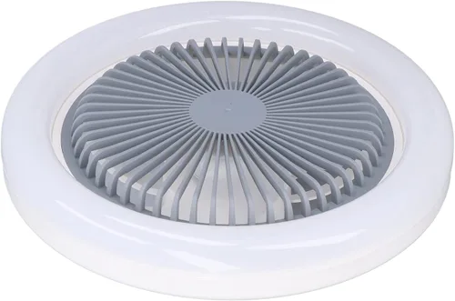 Vista 9 de Ventilador de techo inteligente con luces, montaje empotrado, tres velocidades, ideal para dormitorios pequeños