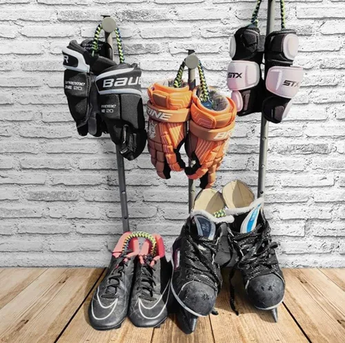 Vista 5 de Glovestix Desodorizador de zapatos y eliminador de olores para guantes de hockey y lacrosse, equipo de boxeo y fútbol, bolsas de gimnasio