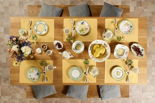 Vista 2 de Villeroy & Boch French Garden - Plato de pan y mantequilla de naranja, 6.5