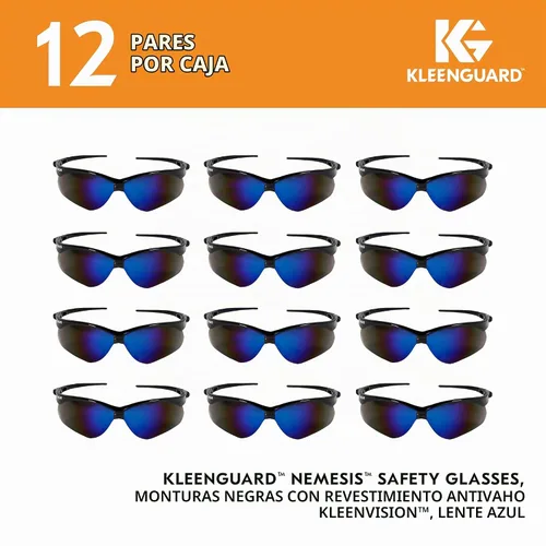Vista 2 de Jackson Safety V30 Nemesis - anteojos de seguridad (12 pares/caja), paquete de de 12