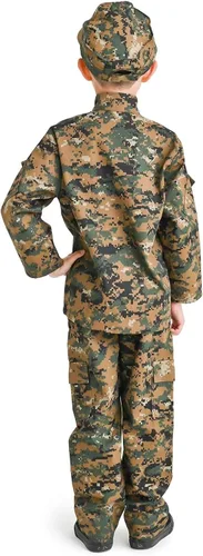 Vista 4 de Trooper Ropa Woodland Marine Youth Uniforme 3 PC (Woodland MARPAT)