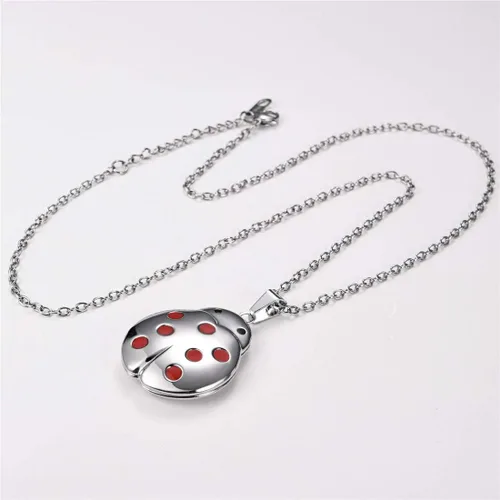 Vista 4 de U7 Women Girls Lucky Necklace Stainless Steel 18K Gold Plated Cute DachshundElephantPig Animal Pendant