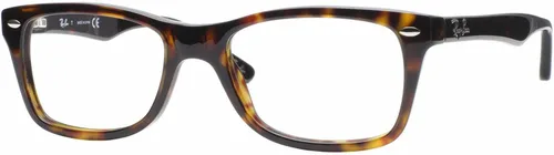 Vista 42 de Ray-Ban unisex-adult Rx5228 Square Prescription Eyeglass Frames