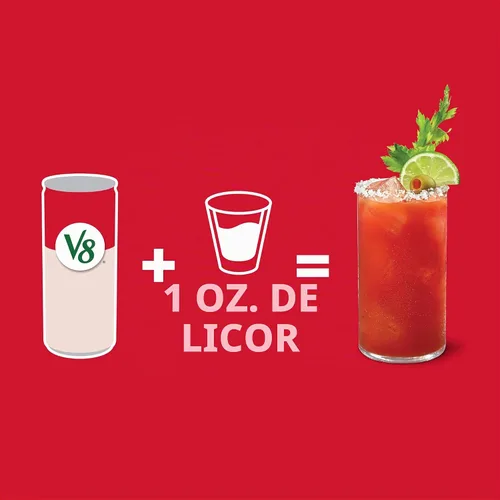 Vista 5 de V8 Bloody Mary Mix, lata de 8 fl oz (paquete de 6)