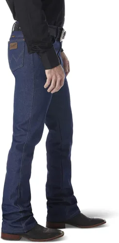 Vista 2 de Wrangler Jeans de corte vaquero para hombre, corte ajustado, corte de bota tradicional