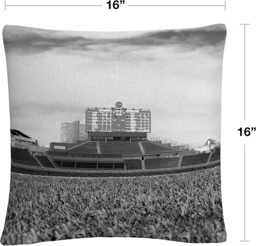 Vista 2 de Trademark Fine Art Wrigley by Yale Gurney - Almohada decorativa (16.0 x 16.0 in), multicolor