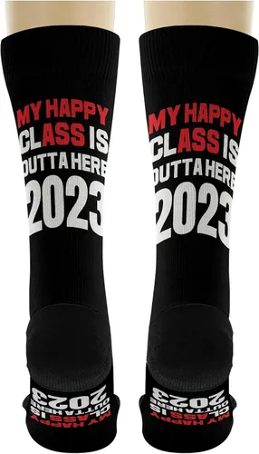 Vista 5 de Divertidos regalos de graduación My Happy Class - Calcetines de graduación 2023