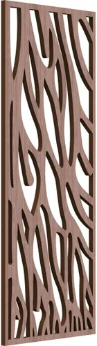 Vista 41 de 9 3/8"W x 24 3/8"H x 1/4"T Bristol Decorativos Paneles de Pared de Madera Calado, Cereza