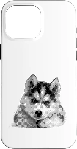 Vista 19 de Cute Siberian Husky for Dog Mom and Paw Parents Case for iPhone 16