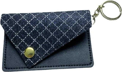 Vista 7 de Pastillero anticonceptivo con estampado de piel de serpiente (negro)