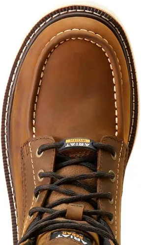Vista 5 de Ariat Botas de trabajo impermeables para hombre Rebar Lift 6" Marrón desteñido
