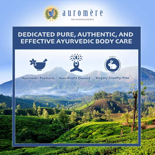Vista 6 de Auromere Enjuague bucal natural ayurvédico para adultos y niños, enjuague bucal sin alcohol para mal aliento, sin flúor, enjuague oral de neem