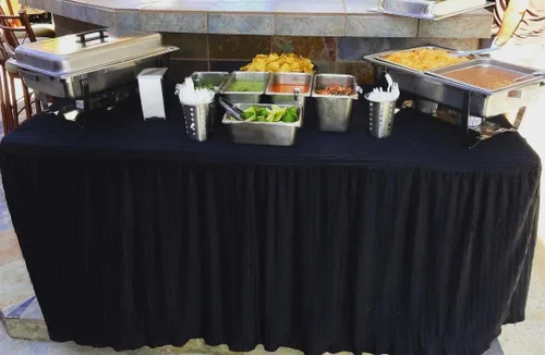 Vista 2 de The Folding Table Cloth 4 pies negro 24x48x29