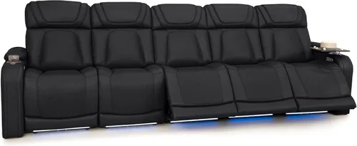 Vista 45 de Seatcraft Caliente Asiento de cine en casa Tabaco Sillón Individual