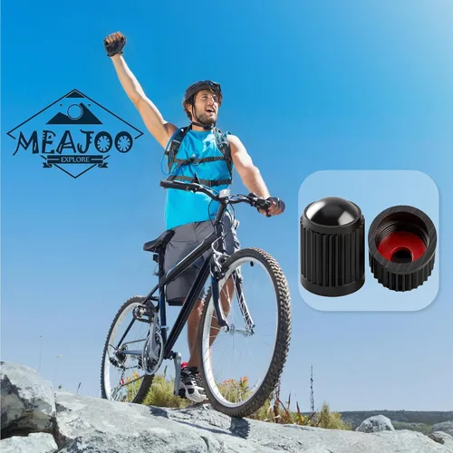 Vista 78 de 10 piezas de tapas de válvula de neumático TPMS con vástago largo, tapas de válvula de rueda de plástico negro para TPMS TR20008, tapas de vástago