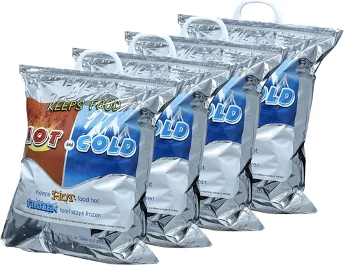 Vista 31 de Superio Bolsas Aisladas Calientes y Frías para Entrega de Alimentos, Bolsas de Compras de Comestibles, Almacenamiento de Alimentos para Comida