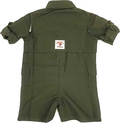 Vista 2 de Bull Red - Pelele unisex de una pieza, tallas de 3 a 24 meses