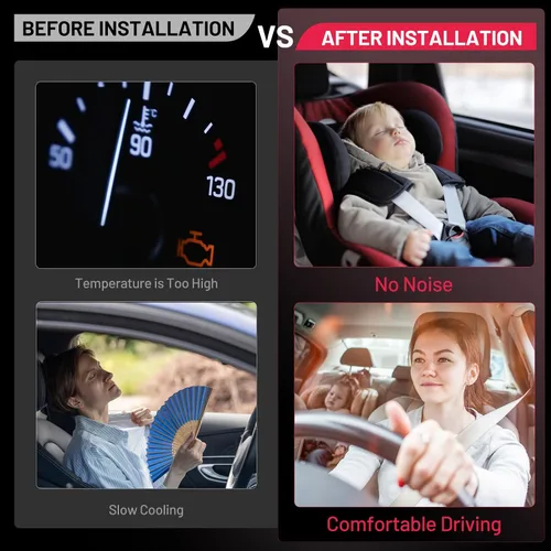 Vista 7 de BDFHYK Compresor de aire acondicionado con embrague compatible con Ford F-250 F-350 Super Duty 6.2L 2017-2019, F-450 F-550 Super Duty 6.8L