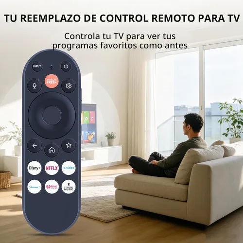Vista 2 de Control remoto por voz para ONN TV alimentado por Vizio, XRT290/WRT290