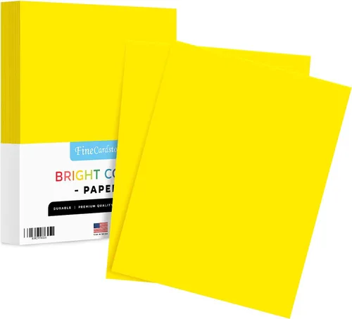 Vista 12 de Papel de color azul brillante liso de 8.5 x 11 pulgadas, para la escuela, la oficina y el hogar, manualidades navideñas, artes y manualidades, sin