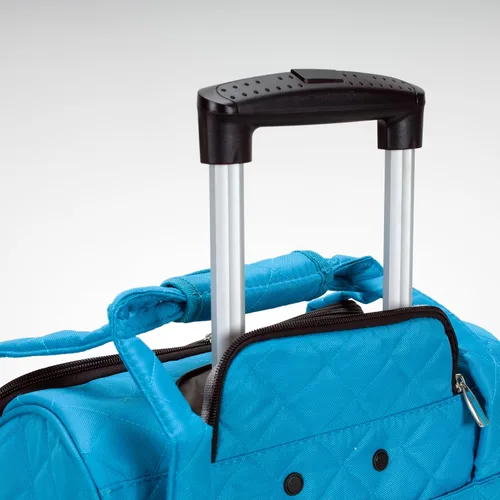 Vista 28 de Rockland Melrose - Maleta con ruedas, de porte vertical, para caber debajo del asiento, Rojo), BF31-RED