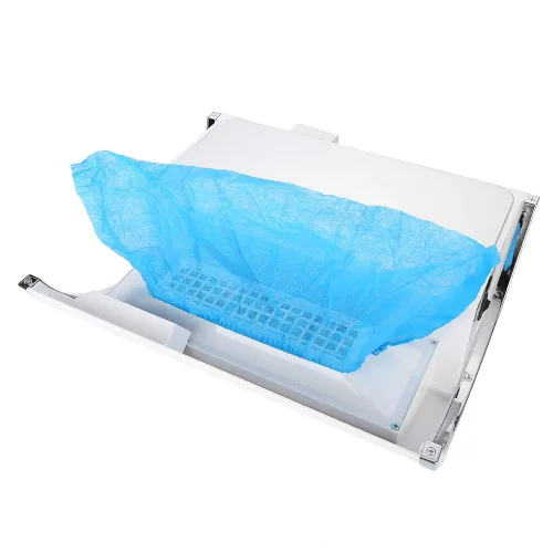 Vista 7 de Sonew Máquina perforadora eléctrica multifuncional 4 en 1, kit de taladro de lima de uñas con lámpara secadora de uñas de 54 W y colector de succión