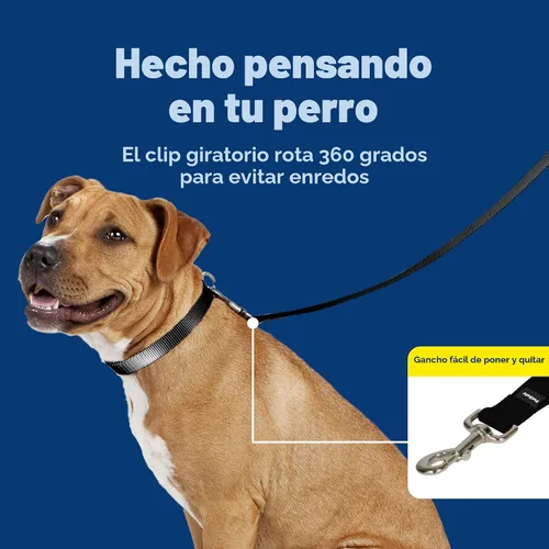 Vista 3 de PetSafe - Correa de nailon para mascotas - Correa resistente a la masticación para entrenamiento de comportamiento de gatos y perros - Compatible