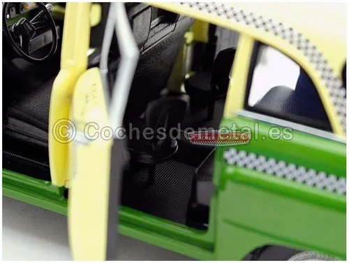 Vista 5 de 1981 Chicago Checker Cab Taxi A11 Verde 1:18 Diecast