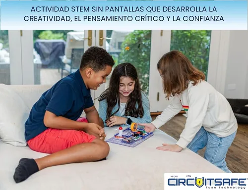 Vista 3 de Snap Circuits “Arcade”, Kit de exploración electrónica, actividades STEM para mayores de 8 años, manual de proyecto a todo color (SCA-200)