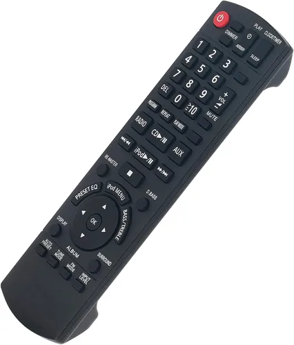 Vista 2 de N2QAYB000518 Reemplazar el control remoto para el sistema estéreo compacto Panasonic