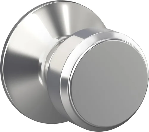 Vista 50 de SCHLAGE Pomo de bloqueo sin giro, latón antiguo (F170 ORB 609) (paquete de 2)