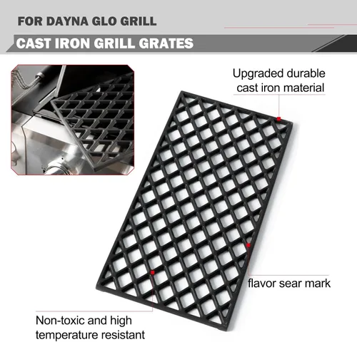 Vista 3 de DGH474CRP DGH450CRP Parrilla de piezas de repuesto Rejillas para Dyna Glo Grill Parts DGH483CRP Rejilla de parrilla Sear Rejillas de cocina Dyna Glo