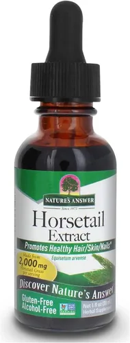 Vista 8 de Nature's Answer Extracto de cola de caballo sin alcohol, 1 oz, súper concentrado, promueve un cabello, piel y uñas saludables