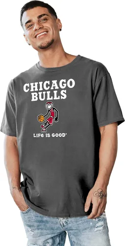 Vista 11 de Blue 84 NBA - Camiseta unisex para adultos, con licencia oficial de la NBA, Life is Good, color del equipo de baloncesto Jake