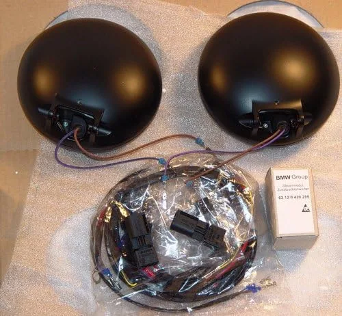 Vista 2 de Mini marca Cooper R55 R56 R57 R60 OEM negro conducción lámpara conjunto