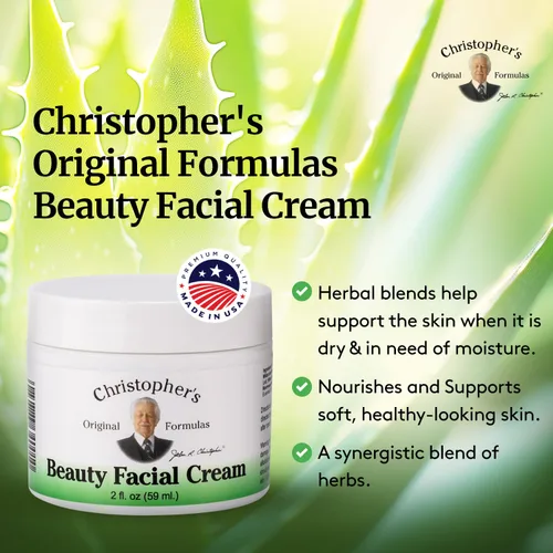 Vista 4 de Christopher's Formulas Crema facial de belleza, 2 onzas